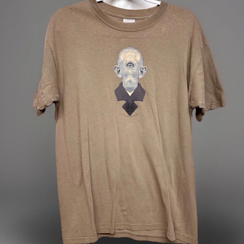 2005 Visual art of Mark Mothersbaugh Beautiful Mutants DEVO T shirt M